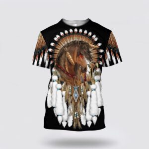 Native American T Shirt, Horse Pride Native&hellip;