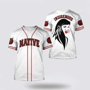 Native American T Shirt, Indigenous Girl Native&hellip;