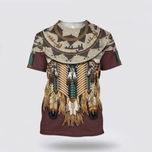 Native American T Shirt, Retro American Native&hellip;