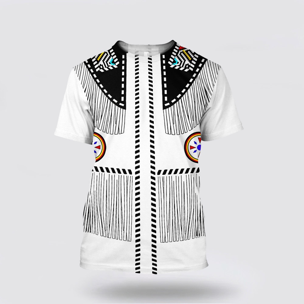 Native American T Shirt, Symbol Of The Sun Native American 3D All Over Printed T-Shirt, Beautiful Native American T Shirts