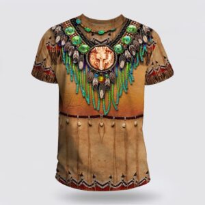 Native American T Shirt, Tribal Ethnic Style&hellip;