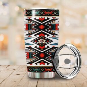 Native American Tumbler, Brocade Native American Steel&hellip;