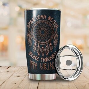 Native American Tumbler Custom Name My Veins Native American Steel Tumbler American Tumbler Native Tumbler 3 bvp8mb.jpg