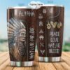 Native American Tumbler, Custom Name Pride Native American Steel Tumbler, American Tumbler, Native Tumbler