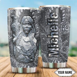 Native American Tumbler Custom Name Stone Carving Stone Native American Steel Tumbler American Tumbler Native Tumbler 3 egknom.jpg