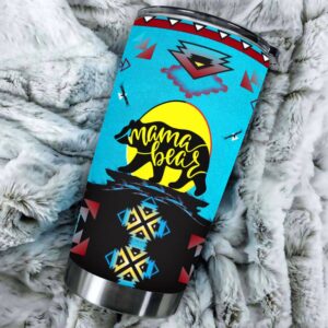 Native American Tumbler, Mama Bear Tumbler, American&hellip;