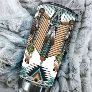 Native American Tumbler, Native Headdress Tumbler, American&hellip;