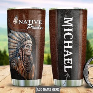 Native American Tumbler, Pride Aborigines Native American&hellip;