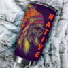 Native American Tumbler, Pride Aborigines Native American Steel Tumbler, American Tumbler, Native Tumbler