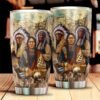 Native American Tumbler, Soul Native American Steel Tumbler, American Tumbler, Native Tumbler