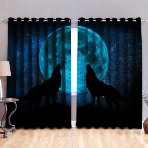 Native American Window Curtains, Blue Moon Native&hellip;