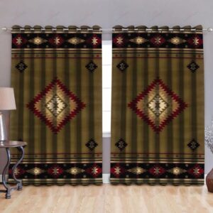 Native American Window Curtains, Geometric Pattern Native&hellip;
