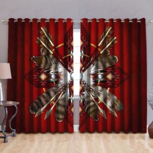 Native American Window Curtains, Impressas Native American&hellip;