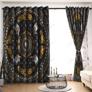 Native American Window Curtains, Never Surrender Native&hellip;