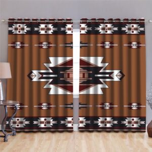 Native American Window Curtains, Southwest Symbol Native&hellip;