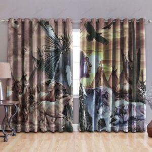 Native American Window Curtains, Spirit Of The&hellip;