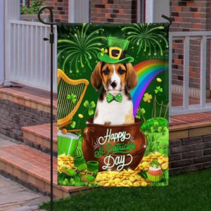 St Patrick s Flag Basset Hound Dog Happy Patrick s Day Flag St Patrick s Day Garden Flag 3 dqdk8j.jpg