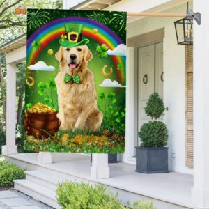 St Patrick’s Flag, Golden Retrieve Saint Patrick’s&hellip;