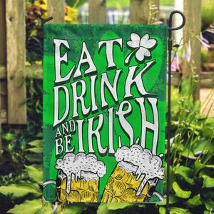 St Patrick’s Flag, Irish Cheers! Double Sided&hellip;