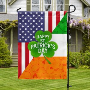 St Patrick’s Flag, Irish Shamrock American Flag&hellip;