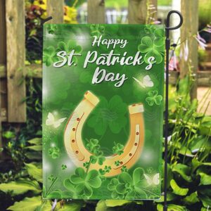 St Patrick’s Flag, Lucky Golden Horseshoe Double&hellip;