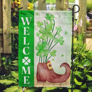 St Patrick’s Flag, Lucky Shoe Welcome Double&hellip;