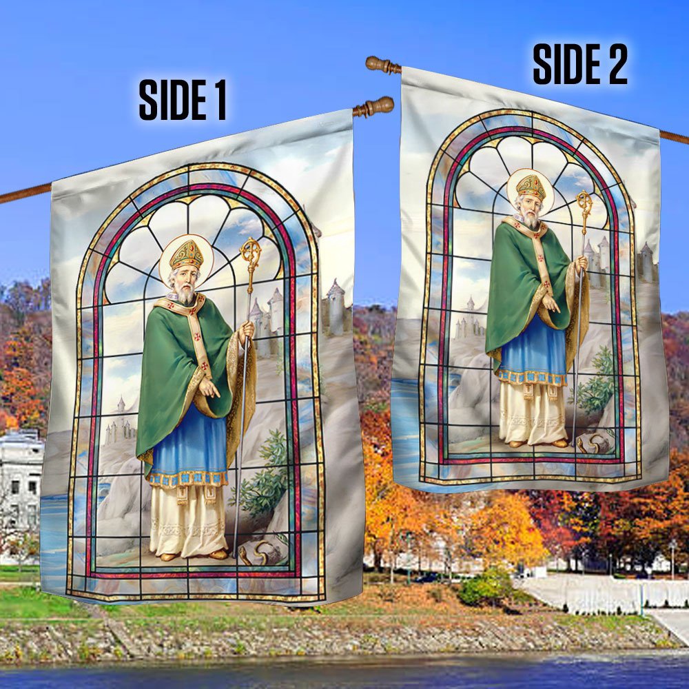 St Patrick’s Flag, Saint Patrick Flag, St Patrick’s Day Garden Flag