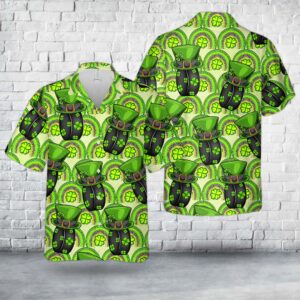 St Patricks Day Hawaiian Shirt, Hockey Ball&hellip;