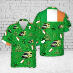 St Patricks Day Hawaiian Shirt, Irish National&hellip;