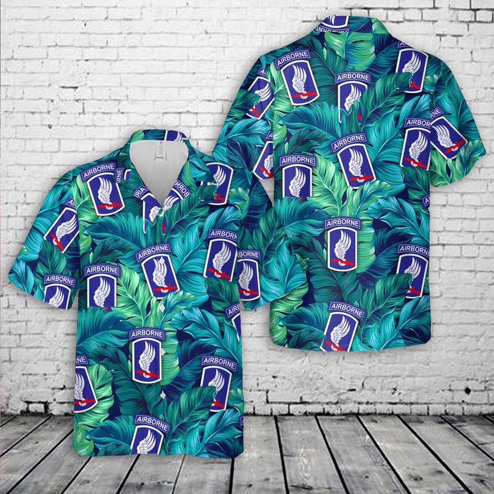 Us Army Hawaiian Shirt, US Army 173rd Airborne Brigade Hawaiian Shirt Us Army Hawaiian Shirt, US Army 173rd Airborne Brigade Hawaiian Shirt