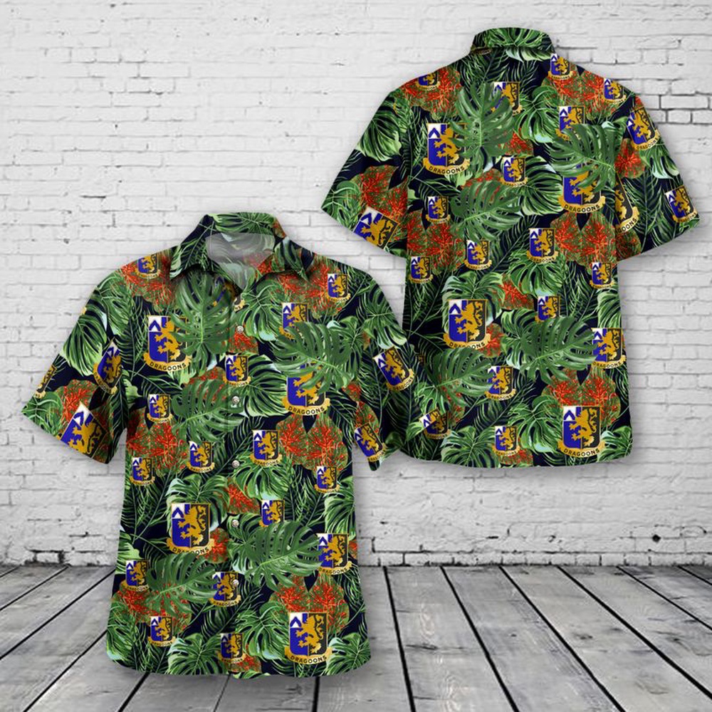 Us Army Hawaiian Shirt, US Army 48th Infantry Regiment Hawaiian Shirt Us Army Hawaiian Shirt, US Army 48th Infantry Regiment Hawaiian Shirt