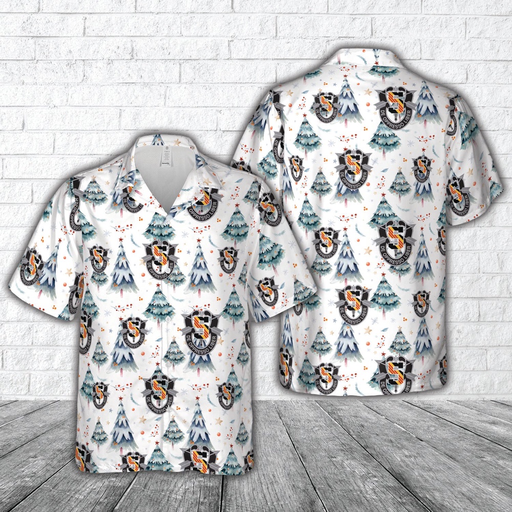 Us Army Hawaiian Shirt, US Army 5th Special Forces Group (5th SFG) Christmas Hawaiian Shirt Us Army Hawaiian Shirt, US Army 5th Special Forces Group (5th SFG) Christmas Hawaiian Shirt