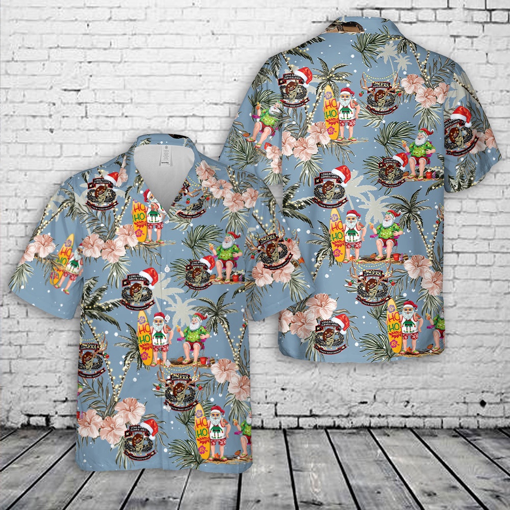 Us Army Hawaiian Shirt, US Army H121 Long Range Surveillance Christmas Hawaiian Shirt