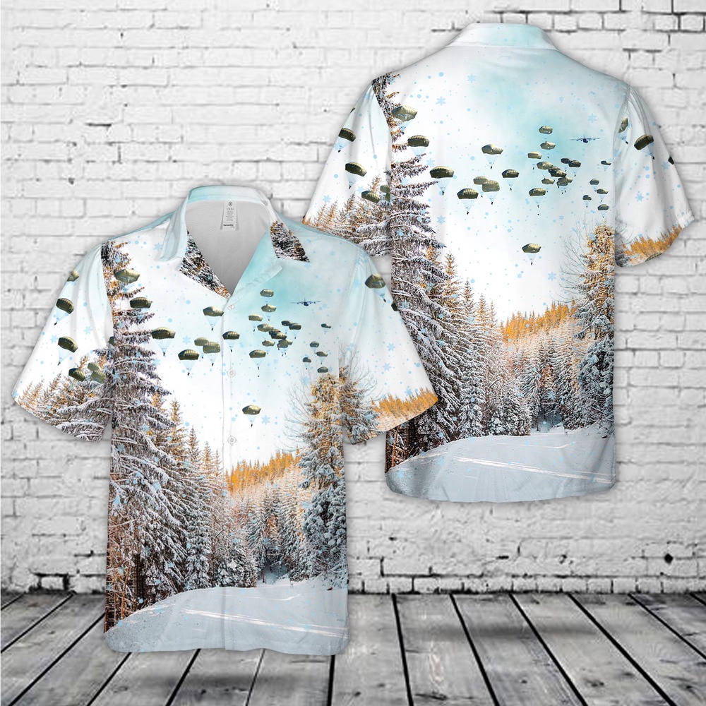 Us Army Hawaiian Shirt, US Army Paratroopers 1st Squadron (Airborne), 91st Cavalry Regiment Jump Grafenwoehr Training Area Christmas Hawaiian Shirt Us Army Hawaiian Shirt, US Army Paratroopers 1st Squadron (Airborne), 91st Cavalry Regiment Jump Grafenwoehr Training Area Christmas Hawaiian Shirt