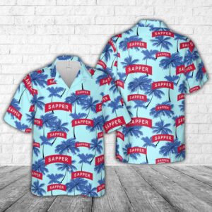 Us Army Hawaiian Shirt, US Army Sapper&hellip;