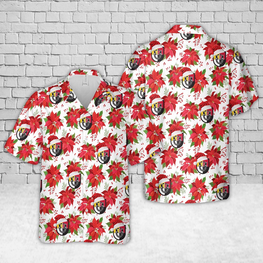 Us Army Hawaiian Shirt, US Army Special Forces 3rd Special Forces Group (Airborne) (3rd SFG(A)) Christmas Hawaiian Shirt Us Army Hawaiian Shirt, US Army Special Forces 3rd Special Forces Group (Airborne) (3rd SFG(A)) Christmas Hawaiian Shirt