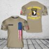 Us Army T Shirt, Personalized US Army 101st Airborne Division T-Shirt 3D Us Army T Shirt, Personalized US Army 101st Airborne Division T-Shirt 3D