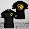 Us Army T Shirt, Personalized US Army 1st Special Forces Group (1st SFG) T-Shirt 3D