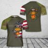 Us Army T Shirt, Personalized US Army 2nd Battalion, 508th Parachute Infantry Regiment T-Shirt 3D