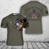 Us Army T Shirt, Personalized US Army 82nd Airborne Division 504th Parachute Infantry Regiment T-Shirt 3D