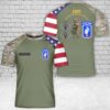 Us Army T Shirt, Personalized US Army H121 Long Range Surveillance T-Shirt 3D