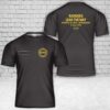 Us Army T Shirt, Personalized US Army Sergeant First Class (SFC) Retired Fort Sam Houston, TX T-Shirt 3D