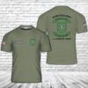 Us Army T Shirt, Personalized US Army Special 12th Special Forces Group (12th SFG)(A) T-Shirt 3D