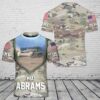 Us Army T Shirt, US Army Paratroopers With The 101st Airborne Division Parachute T-Shirt 3D
