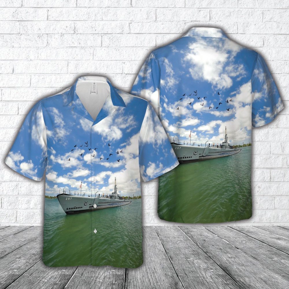 Us Navy Hawaiian Shirt, USS Balao US Navy WWII Hawaiian Shirt, Military Aloha Shirt Us Navy Hawaiian Shirt, USS Balao US Navy WWII Hawaiian Shirt, Military Aloha Shirt