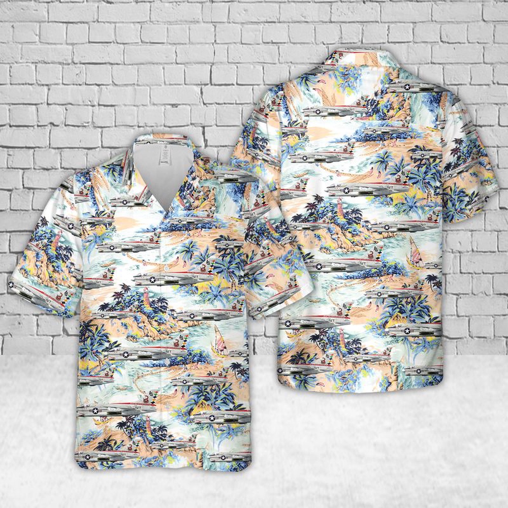 Us Navy Hawaiian Shirt, US Navy A-7E Corsair II VA-86 Sidewinders IK-88 Hawaiian Shirts, Military Aloha Shirt Us Navy Hawaiian Shirt, US Navy A-7E Corsair II VA-86 Sidewinders IK-88 Hawaiian Shirts, Military Aloha Shirt