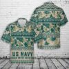 Us Navy Hawaiian Shirt, US Navy Chief boatswain’s mate Rank Hawaiian Shirt, Military Aloha Shirt