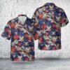 Us Navy Hawaiian Shirt, US Navy E-9 Master Chief Petty Officers Anchor Hawaiian Shirts, Military Aloha Shirt