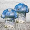 Us Navy Hawaiian Shirt, US Navy ES-3A VQ-5 Seashadows Hawaiian Shirt, Military Aloha Shirt