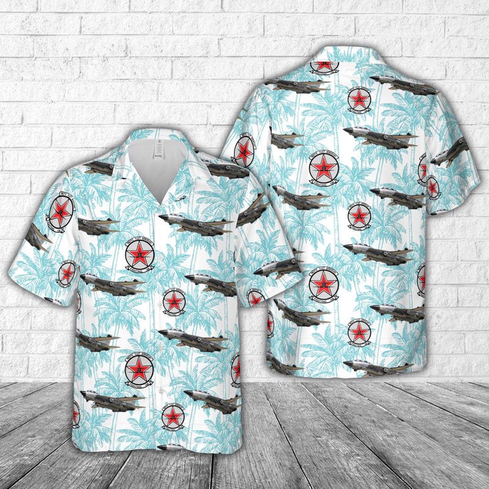 Us Navy Hawaiian Shirt, US Navy F-14A GR-90 Tomcat Red 31 Tomcatsky Of VF-126 Bandits Hawaiian Shirt, Military Aloha Shirt